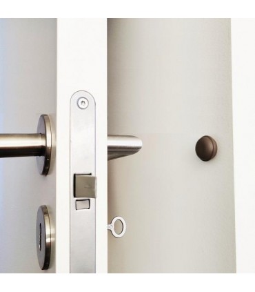 Butée de porte série Macaron en caoutchouc granité