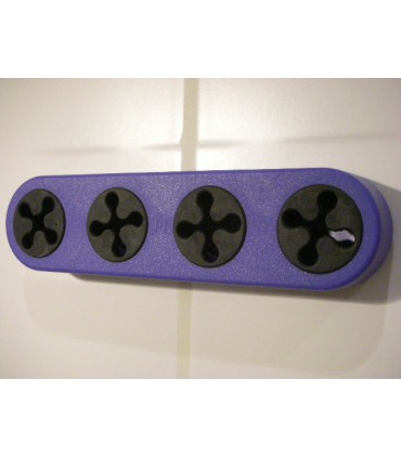 Accrche torchon série Grip bleu