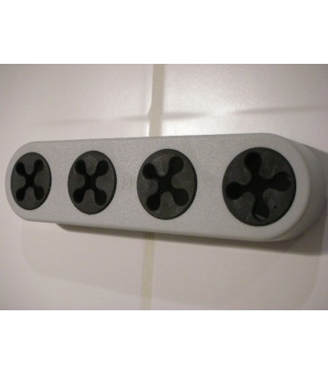 Accrche torchon série Grip gris