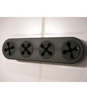 Accrche torchon série Grip noir