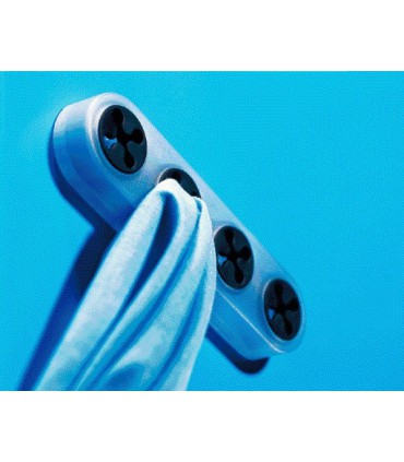 Accrche torchon série Grip bleu