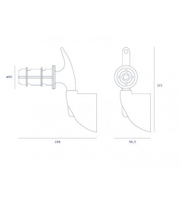 Support pour papier essui tout technique
