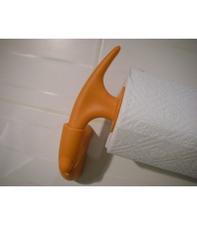 Support pour papier essui tout orange Support pour papier essui tout orange