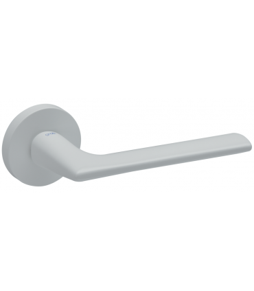 Poignée de porte et fenêtre série BACI sur rosace ronde ou carrée