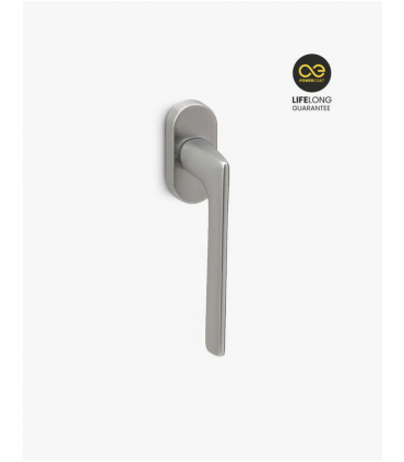 Poignée de porte et fenêtre série BACI sur rosace ronde ou carrée