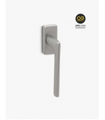 Poignée de porte et fenêtre série BACI sur rosace ronde ou carrée