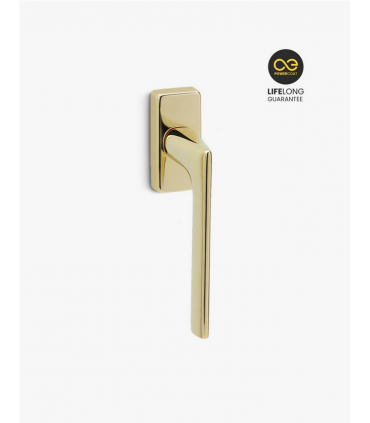 Poignée de porte et fenêtre série BACI sur rosace ronde ou carrée