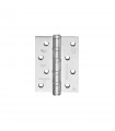 Paumelle 100X75 en inox aisi316 ignifugé sur roulement à billes angles vifs 120 kg