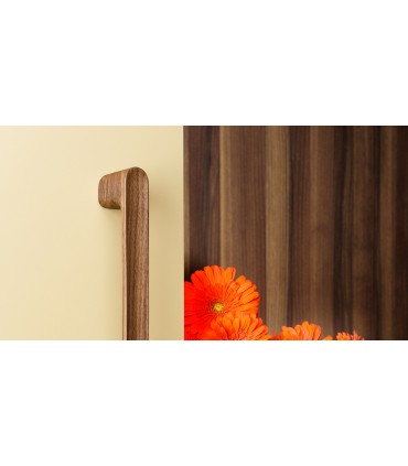 Poignée Luv wood pour porte et ameublement