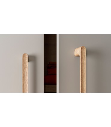 Poignée Luv wood pour porte et ameublement