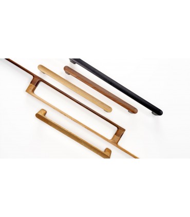 Poignée Luv wood pour porte et ameublement