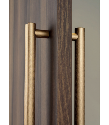 Poignée Moon en aluminium pour porte et ameublement