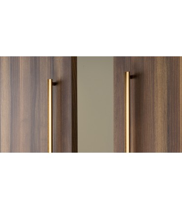 Poignée Moon en aluminium pour porte et ameublement