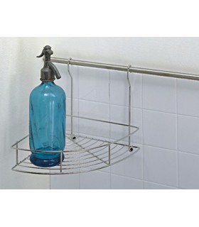 Etagère d'angle sur barre porte ustensile Etagère d'angle sur barre porte ustensile