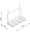 Etagère porte savon sur barre porte ustensile technique Etagère porte savon sur barre porte ustensile technique