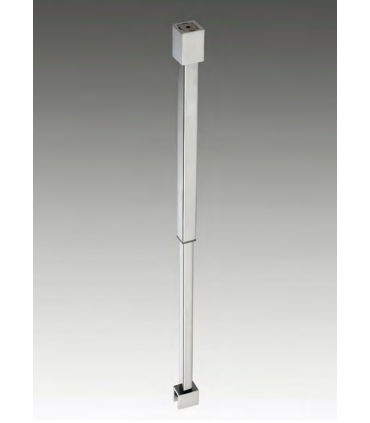 Barre de stabilisation raidisseur télescopique plafond pour pare-douche en verre