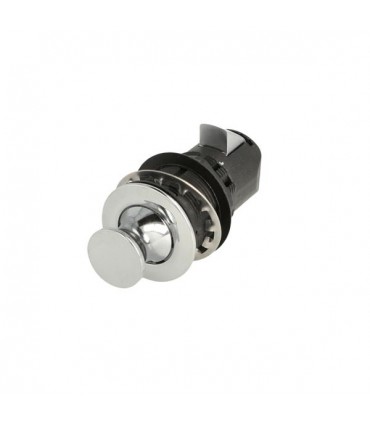 Serrure à bouton poussoir pour panneau d'épaisseur 4 à 25mm