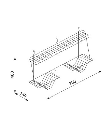 Support assiettes technique