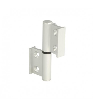 Charnière aluminium série Nina pour ouverture à droite ou à gauche
