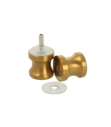 Paire de poignée diabolo pour porte en verre