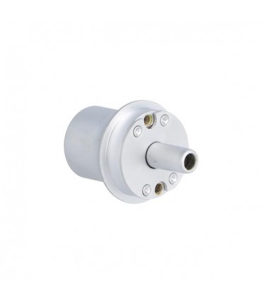 Serrure poussoir pour porte coulissante de vitrine en verre