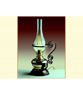 Lampe de table fer forgé