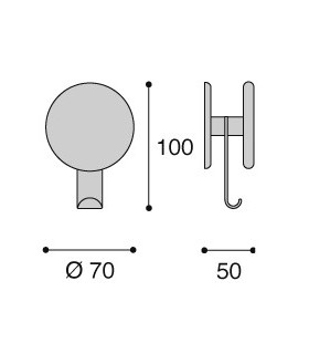 Patère PATOO technique