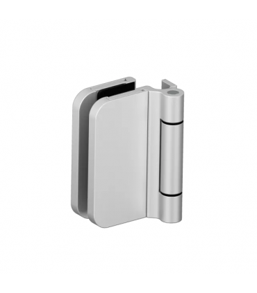 Charnière de porte en verre, ajustable Wilma