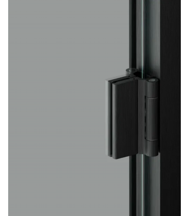Charnière de porte en verre, ajustable Wilma