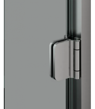 Charnière de porte en verre, ajustable Wilma