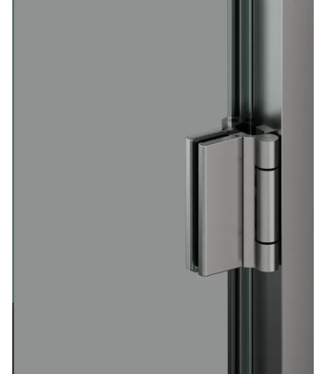 Charnière de porte en verre, ajustable Wilma