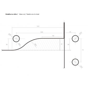 Piéce de rotation et raccordement entre imposte et dormant