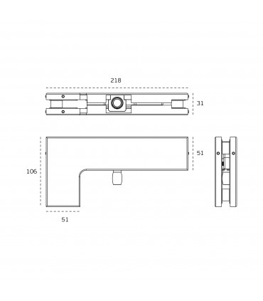 Piéce de rotation et raccordement entre imposte et dormant