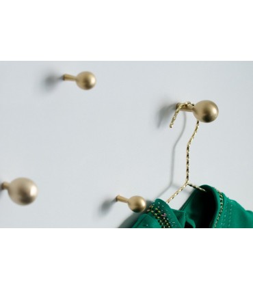 Poignée bouton ou patère murale série DROP par BB SWEDEN