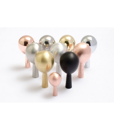 Poignée bouton ou patère murale série DROP par BB SWEDEN