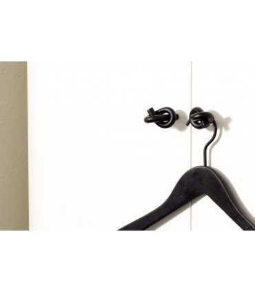 Poignée bouton ou patère murale série KNOT par BB SWEDEN