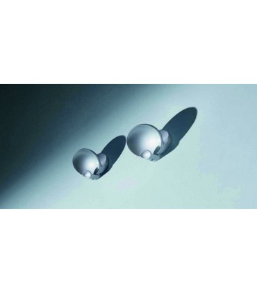 Patère coquillage argent mat