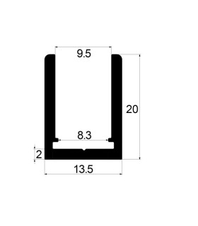 Pour verre épaisseur 6 à 8 mm Pour verre épaisseur 6 à 8 mm