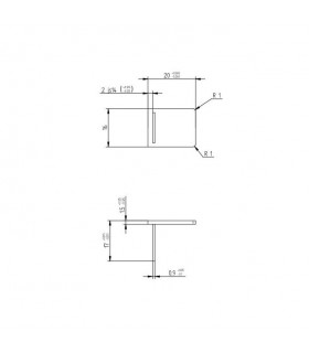 Pour verre épaisseur 8 à 10mm. Pour verre épaisseur 8 à 10mm.