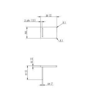 Pour verre épaisseur 6 à 8mm. Pour verre épaisseur 6 à 8mm.