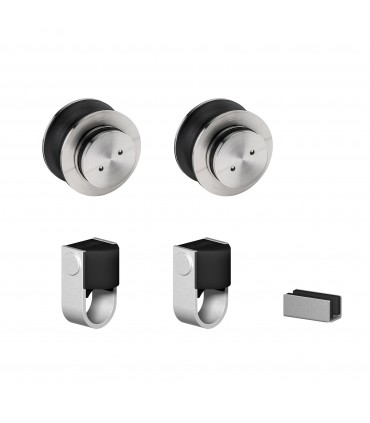 Kit roller série Clear system pour porte en verre