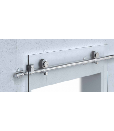 Kit roller série Clear system pour porte en verre