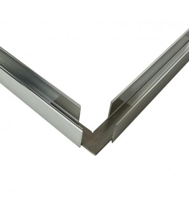 Profil en U série Pure connect pour cloison de douche