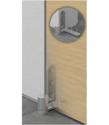 Set pivot System pour porte battante a feuillure