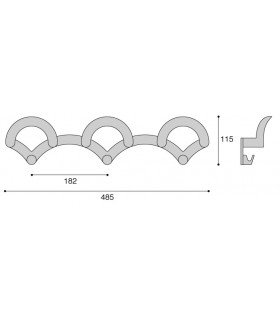 Patère Arche technique