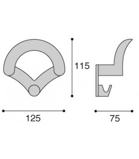 Patère Arche technique