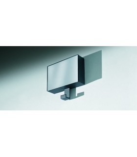 Patère miroir 1 accroche retractable