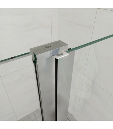 Charnière pare douche à relèvement verre sur verre
