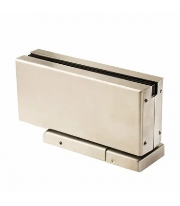 Charniere de sol série JUMP III pour porte double action en verre