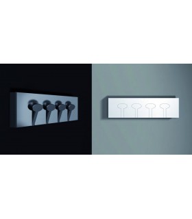 Patère porte manteau rétractable